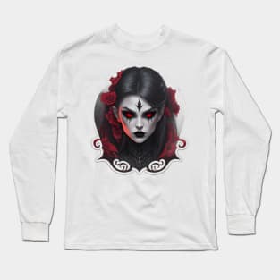 Vampire girl Long Sleeve T-Shirt